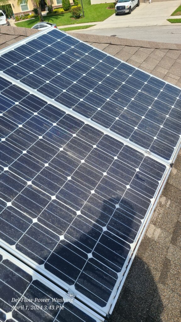 Dirty Solar Panel in Florida