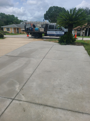 Exterior Surface Cleaning And Restoration Services Project in Deltona FL 32725