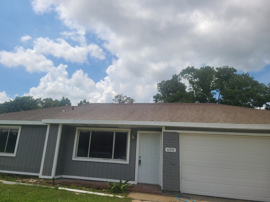 Roof-Safe Cleaning Solution Application Project in Deltona FL 32738