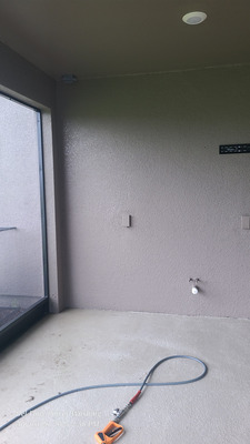 Small Patio Soft Wash Cleaning Service Project in Deltona FL 32725