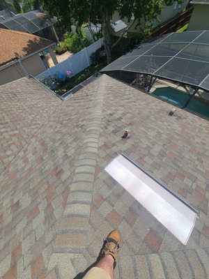 Roof-Safe Cleaning Solution Application Project in Orlando FL 32828