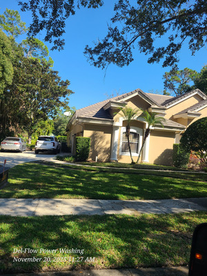 Exterior Cleaning And Restoration Services Project in Sanford FL 32771