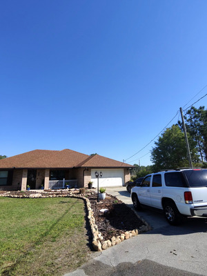 Roof Cleaning And Algae Removal Service Project in Deltona FL 32738
