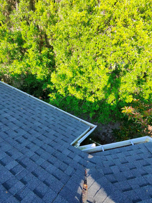 Gutter Cleaning And Debris Removal Service Project in Lake Mary FL 32746