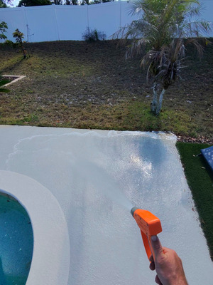 Pool Deck And Patio Washing Services Project in Oviedo FL 32765