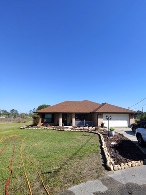 Roof Cleaning And Algae Removal Service Project in Deltona FL 32738