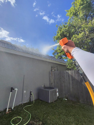 Roof Cleaning Using Safe Solutions Project in Orlando FL 32828