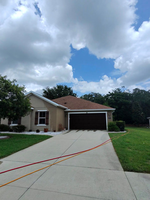 Exterior Surface Cleaning And Grime Removal Project in DeLand FL 32724