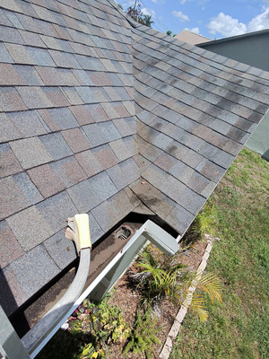 Gutter And Downspout Cleaning Service Project in Lake Mary FL 32746