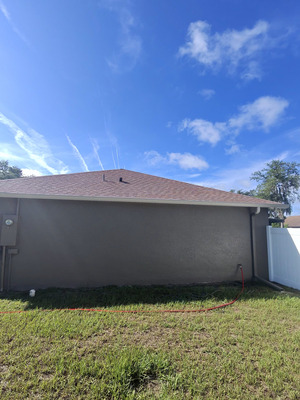 Roof Cleaning And Algae Removal Service Project in Deltona FL 32738