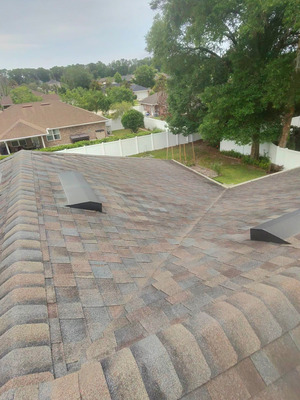 Roof Cleaning And Chemical Treatment Service Project in DeLand FL 32720