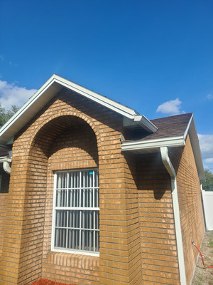 Exterior House Washing Service Project in Deltona FL 32738