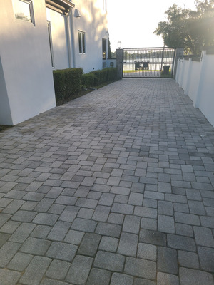 Central Florida installation llc Paver Pressure Washing And Driveway Cleaning Services Project in DeLand FL 32724