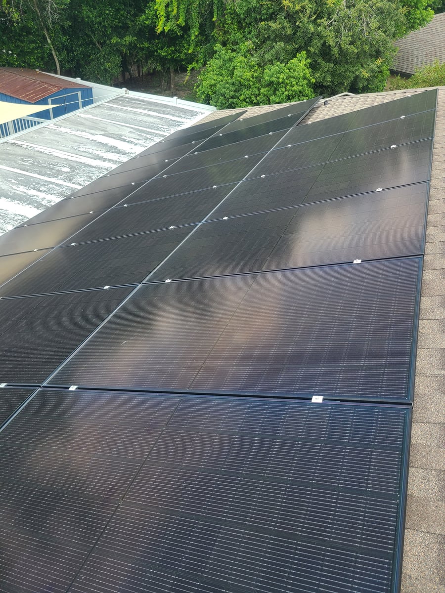 Professional purified water solar panel cleaning for efficiency