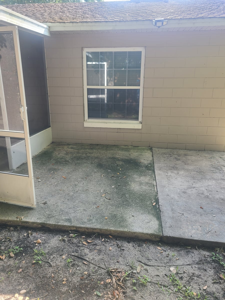 Roof soft washing and full exterior surface cleaning